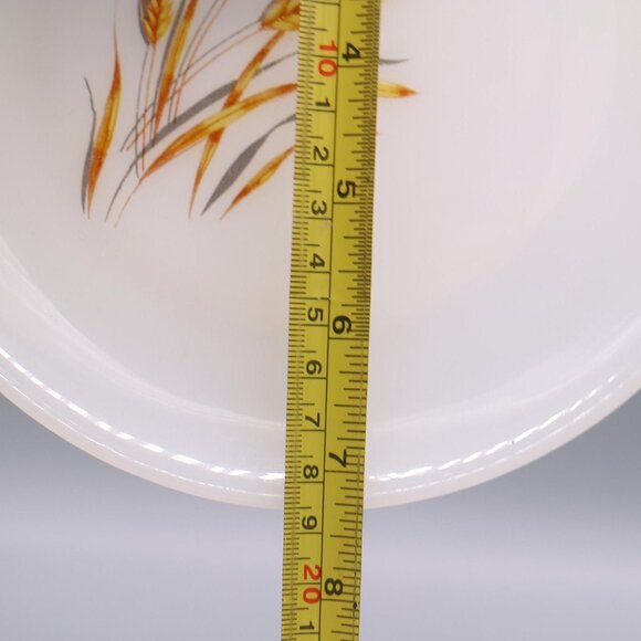 Anchor Hocking Fire King Golden Wheat Milk Glass 7" Salad Plates (Set of 3) - Picture 3 of 3